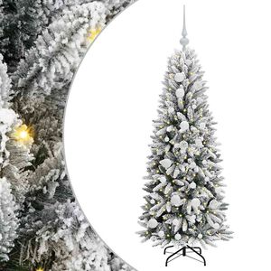 vidaXL Umel&yacute; vianočn&yacute; stromček Biela 120 cm PVC a plast a oceľ a PE