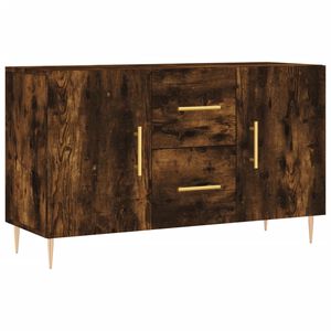 vidaXL Komoda, tmav&yacute; dub 100x36x60 cm, kompozitn&eacute; drevo