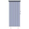 vidaXL Vonkaj&scaron;ia zatemňovacia roleta 120x250 cm modr&aacute; a biela