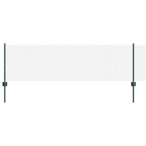 vidaXL Zvaren&eacute; pletivo s podperami 100 x 0,6 m PVC potiahnut&aacute; oceľ