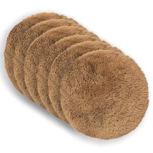 vidaXL Podložka s vank&uacute;&scaron;om HEERLEN 2 ks Sivohned&aacute; PV fleece