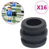 vidaXL Zar&aacute;žky na 15,9/16 mm tyč pre stoln&yacute; futbal 16 ks