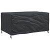 vidaXL Obal na n&aacute;bytok Jednofarebn&yacute; Čierna 172 x 113 x 73 cm 210D