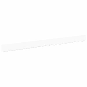 vidaXL Nahr&aacute;dzaj&uacute;ci lem mark&iacute;zy Biela 230 x 20 cm Polyester