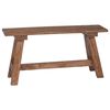 vidaXL lavička Pr&iacute;rodn&aacute; 92 x 23,5 x 45,5 cm Mahag&oacute;nov&yacute; mas&iacute;v