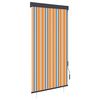 vidaXL Vonkaj&scaron;ia zatemňovacia roleta 80x250 cm žlt&aacute; a modr&aacute;
