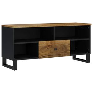vidaXL TV skrinka 100x33x46 cm mas&iacute;vny mangovn&iacute;k a spracovan&eacute; drevo