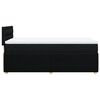 vidaXL Boxspring posteľ s matracom čierna 100x200 cm látka