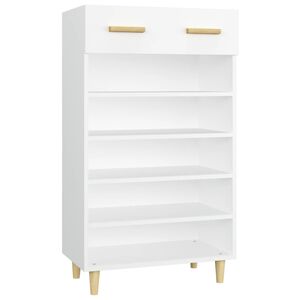 vidaXL Botn&iacute;k biely 60x35x105 cm spracovan&eacute; drevo