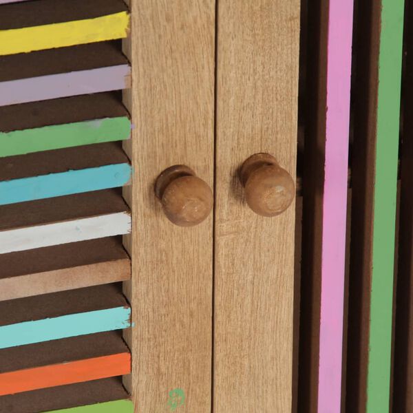 vidaXL Komoda 150x30x75 cm, mangový masív