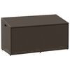 vidaXL Z&aacute;hradn&yacute; &uacute;ložn&yacute; box Hned&yacute; 110x50x58 cm Poly ratan