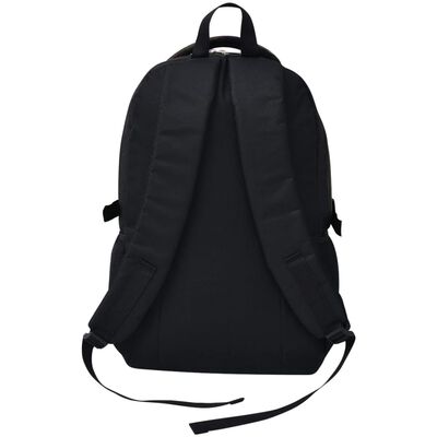 vidaXL Školský ruksak 40 l, čierny a maskáčový