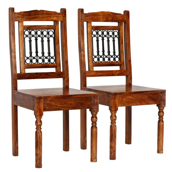 vidaXL Bistro s&uacute;prava, 3 kusy, ak&aacute;ciov&yacute; mas&iacute;v