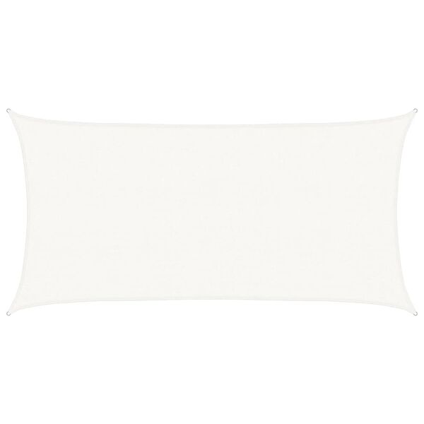 vidaXL Tieniaca plachta 160 g/m&sup2; biela 2x3,5 m HDPE