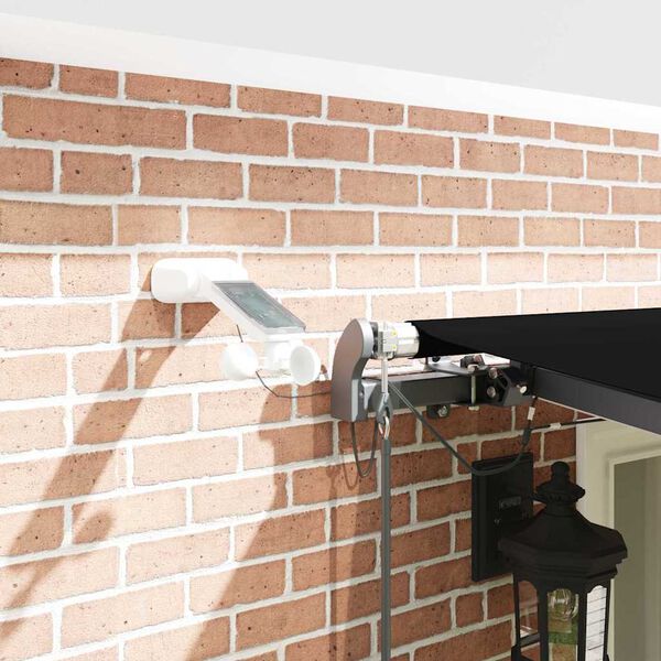 vidaXL Text&iacute;lia na slnečn&iacute;k s Čierna 600 &times; 300 cm Polyester