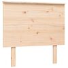 vidaXL Posteľ pre seniorov s čelom, 100x200 cm, drevený masív