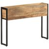 vidaXL Kvetin&aacute;č 90x20x68 cm surov&eacute; mangovn&iacute;kov&eacute; drevo