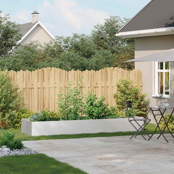 vidaXL Z&aacute;hradn&yacute; kvetin&aacute;č 280x80x40 cm, nehrdzavej&uacute;ca oceľ