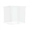 vidaXL Z&aacute;vesn&aacute; Moskyti&eacute;ra 156 sieťka biela 220x150x180 cm