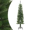 vidaXL Umel&yacute; &uacute;zky vianočn&yacute; stromček s podstavcom 150 cm PE