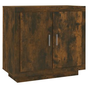vidaXL Komoda dymov&yacute; dub 80x40x75 cm spracovan&eacute; drevo