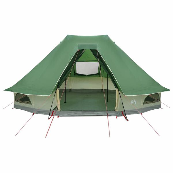 vidaXL Rodinn&yacute; tipi stan so strechou Zelen&aacute; 466 x 310 x 240 cm