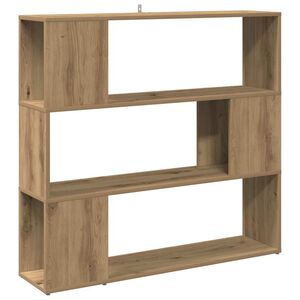 vidaXL skrinka na knihy/izbov&yacute; prep&aacute;žka Artisan Dub 100x24x94 cm