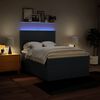 vidaXL Boxspring posteľ s matracom modr&yacute; 140x190 cm l&aacute;tka