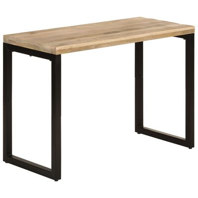vidaXL Jedálenský stôl 110x50x76 cm masívne mangovníkové drevo