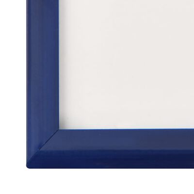 vidaXL Fotorámiky na stenu alebo stôl 3 ks modré 70x90 cm MDF