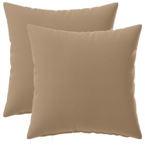 vidaXL Poťah na podložku 2 ks HEERLEN Sivohned&aacute; 30 x 30 cm Polyester