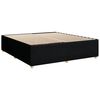 vidaXL Boxspring posteľ s matracom čierna 200x200 cm l&aacute;tka