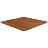 vidaXL &Scaron;tvorcov&aacute; stolov&aacute; doska tmavohned&aacute; 60x60x1,5 cm lakovan&yacute; dub