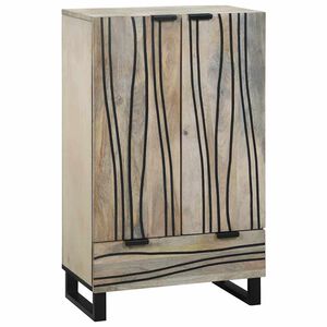 vidaXL Skriňov&eacute; a reg&aacute;lov&eacute; syst&eacute;my na m&eacute;di&aacute; so z&aacute;suvkou Biela a čierna