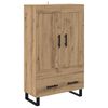 vidaXL Highboard Remeseln&yacute; dub 69,5 x 31 x 115 cm Kompozitn&eacute; drevo