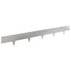 vidaXL Obrubn&iacute;k tr&aacute;vnika 10 ks 100 x 12 cm Stainless Steel Strieborn&aacute;