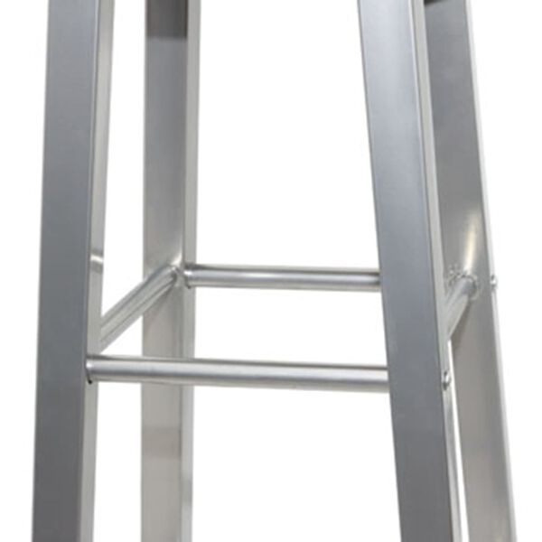 vidaXL Barové stoličky 4 ks strieborné a hnedé MDF