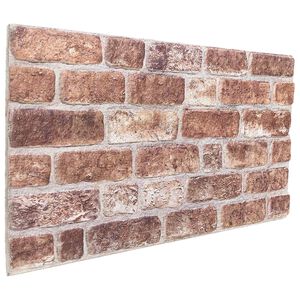 vidaXL N&aacute;stenn&eacute; panely 10 ks 100 x 50 cm Hned&aacute; EPS pena