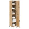 vidaXL Highboard Remeseln&yacute; dub 69,5 x 34 x 180 cm Kompozitn&eacute; drevo
