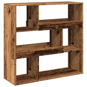vidaXL Knižnica/deliaca stena star&eacute; drevo 100x33x94,5 cm