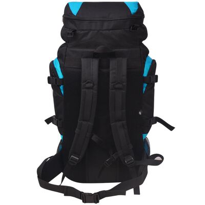 vidaXL Turistický batoh XXL 75 l, čierno modrý