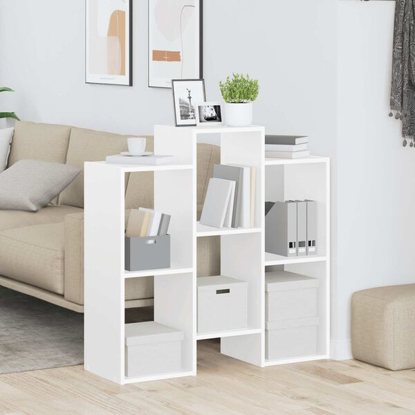 vidaXL Serv&iacute;rovacia skriňa Biela 90 x 30 x 90 cm