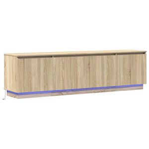 vidaXL TV skrinka 180 x 38 x 49 cm Sonoma dub Kompozitn&eacute; drevo