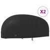 vidaXL Kryty na motocykel 2 ks 245x105x125 cm 210D oxfordsk&aacute; l&aacute;tka
