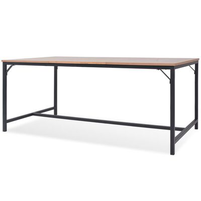 vidaXL Jedálenský stôl, jaseň, 180x90x76 cm