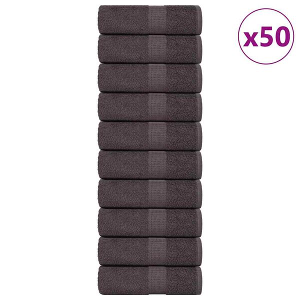 vidaXL Uter&aacute;ky pre host&iacute; FROGN 50 ks antracitov&eacute; 30x50 cm 360 g/m&sup2;