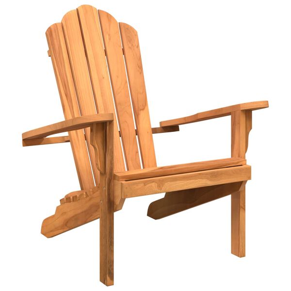 vidaXL Záhradná stolička Adirondack 77x78x95 cm masívne tíkové drevo