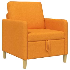 vidaXL Sofa s &uacute;ložn&yacute;m priestorom Tmav&aacute; žlt&aacute; 72 x 78 x 87 cm Polyester