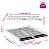 vidaXL Ramp for wheelchair 270 kg Strieborn&aacute; 92 x 73 x 5 cm Hlin&iacute;k