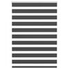 vidaXL Zebra roleta čierna 105x150 cm &scaron;&iacute;rka l&aacute;tky 100,9cm polyester